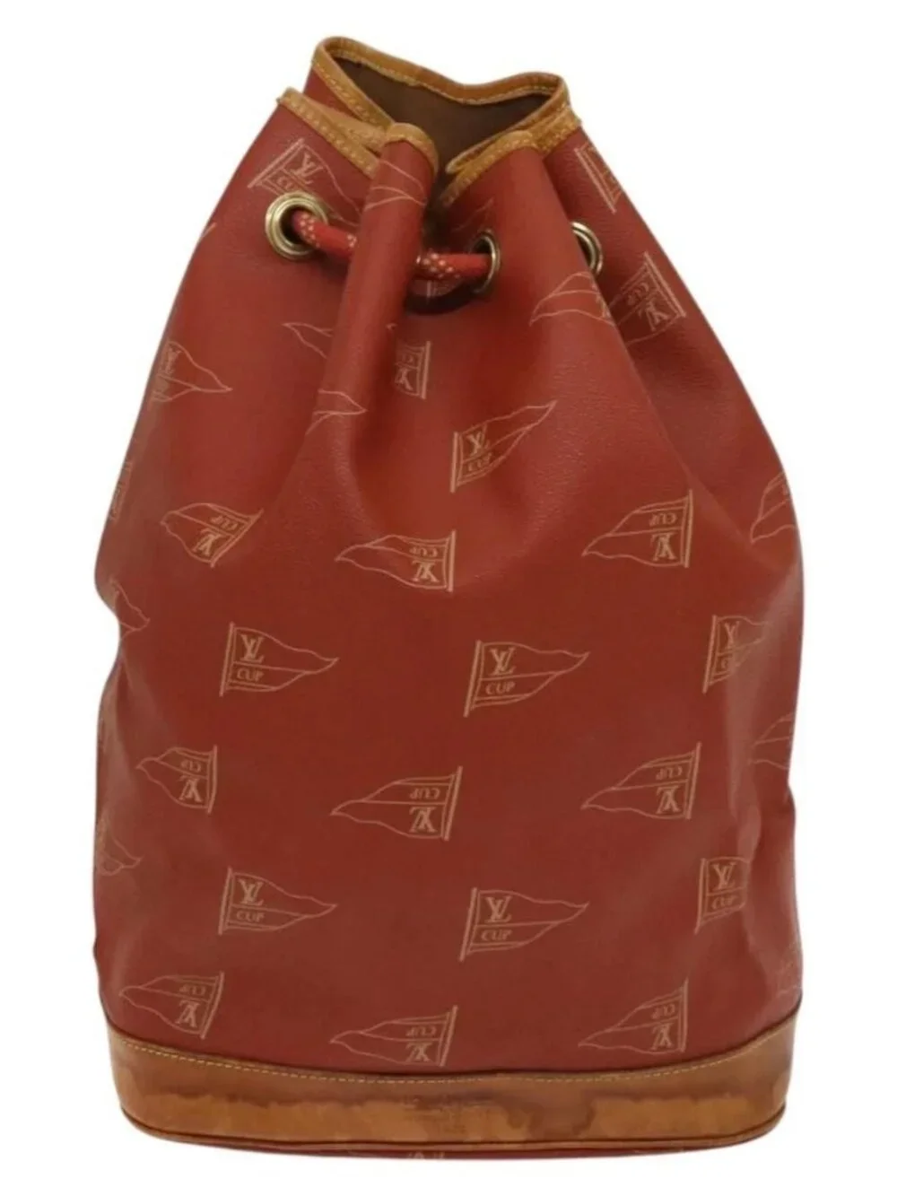 LOUIS VUITTON LV Cup Saint Tropez Shoulder Bag Red M80026 LV Auth ep8882 - Picture 3 of 16